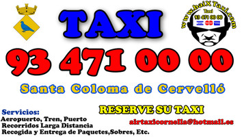 taxi santa coloma de cervello